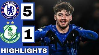 Chelsea vs Shamrock Rovers (5-1) Extended HIGHLIGHTS | Conference League