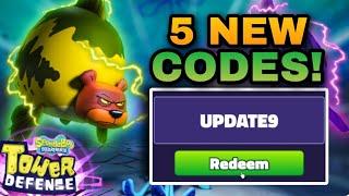 *NEW* WORKING CODES FOR SPONGEBOB TOWER DEFENSE 2025 - ROBLOX SPONGEBOB TOWER DEFENSE CODES