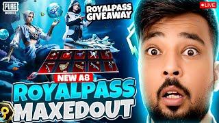 Maxing Out New A8 Royale Pass  | RP Giveaway 