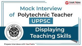 UPPSC HR Mock interview | Civil Engineering | Polytechnic Lecturer | Interview Preparation