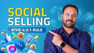 How to bring sales using social media | Social Selling | Subilal K