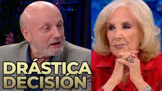 La DRÁSTICA decisión que tomó Campanella respecto a opinar de política y que dejó perpleja a Mirtha