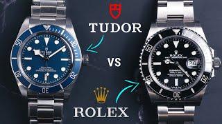 Rolex Submariner vs. Tudor Black Bay 58 in a true life and side by side comparison