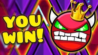 I FINALLY BEAT GEOMETRY DASH! - ULTIMATE DEADLOCKED