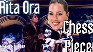 Rita Ora Thinks Chess Piece Could Be Ashley Graham / The Masked Singer USA Season 12 Ep. 4