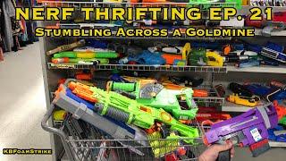 KBFoamStrike's NERF THRIFTING Vlog EP. 21: Stumbling Across a Goldmine - Soldier 76 Rival Find!!