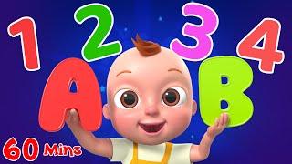 Learn Alphabets, Numbers, Colors and More With Beep Beep Family | Kids Song Compilation