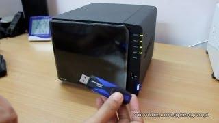 Synology DS412+ USB 3.0 performance test