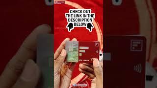 IDFC First Bank Wow Credit Card | unboxing | review | FD card | Lifetime free credit card #shorts