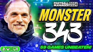 MONSTER 3-4-3 FM24 Tactic! 98% Win Rate + Quadruple Winning!