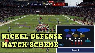 #madden - MORE THAN THE META - UNIVERSAL DEFENSIVE - NICKEL MATCH COVER 6 COVER 4 PALMS COVER 2