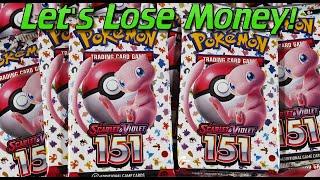 Profit or Loss? 18x Pokemon 151 Booster Packs