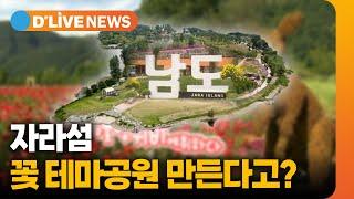 자라섬 꽃 테마공원 조성 사업 착공 [가평] 딜라이브TV