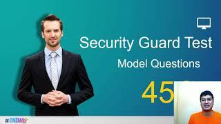 Security guard test questions and answers new