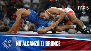 Darian Toi Cruz, de Puerto Rico, pierde la medalla de bronce en lucha | Juegos Olímpicos París 2024