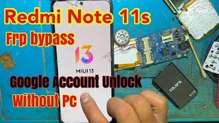 Redmi note 11s Frp Bypass Without PC || Redmi Note 11 MIUI 13 Frp Unlock