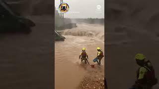 Dramatic rescues as deadly flash floods hit Spain's Valencia region - ABC News