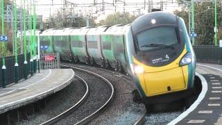 UK trains At speed Avanti West Coast on the WCML 2023