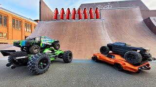 Wie können diese FAHRZEUGE die BRUTALSTEN STUNTS im SKATEPARK nur ÜBERLEBEN?!