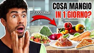 COSA MANGIO IN UN GIORNO a tre settimane dall'IRONMAN ◆ ~ 7000 calorie!