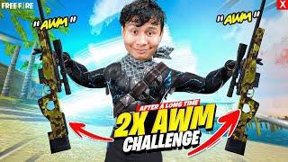 Only 2x Awm & M82B Sniper Challenge in Solo Vs SquadTonde Gamer - Free Fire Max