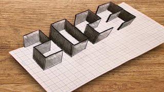 2023 3d drawing || 3d drawings || shading drawing video