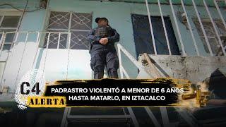 Niño de seis años es asesinado por su padrastro en Iztacalco