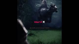 What if? ️ #jurassicworld #jurassicpark #jurassic #edit #shorts #whatif #spinosaurus #indominusrex