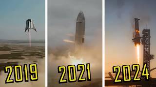 The Evolution of SpaceX's Starship - Cinematic Journey through History [4K]