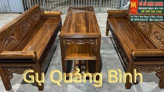 Trường Kỷ Gỗ Gụ Ta Có Đắt Không | Đồ Gỗ Nhân Khang!