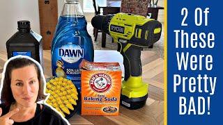 Testing 5 Ways To Clean Grout On Tile Floors (Including Homemade Cleaners AND A Drill Brush)