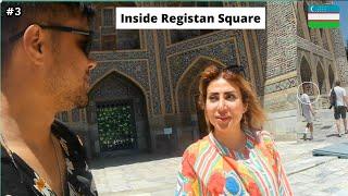 Inside Handsome Registan Square, Samarkand, Uzbekistan  : An unknown history of Registan Square