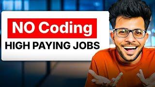 No Interest in Coding ‍ ? Top 6 Non Coding High Paying Jobs in 2025  After BTECH / BE  