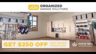 Organized Garage Solutions - LA, CA $250* Savings