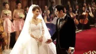 周杰倫與昆凌教堂婚禮畫面 Jay Chou & Hannah Quinlivan's Wedding@ Selby Abbey, Yorkside