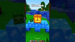 Minecraft How To Spawn TITAN MOB (Sigma Boy) #minecraft #shorts