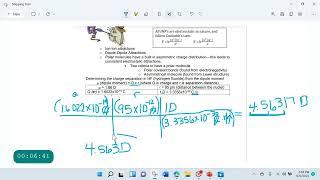 Determining Charge Separation Ch 10 Page 1 Chem 1412