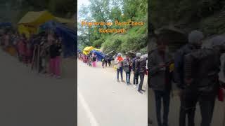 Registration Check Kedarnath 05/06/2023 Live