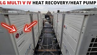 HVAC Service Call: LG Multi V IV Error Code CH29 (Inverter Compressor Over Current) Error Code 291