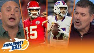 Bills-Chiefs: Who wins?, What can Steelers prove vs. Ravens? | NFL | BREAKFAST BALL