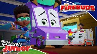 Assault on an Ice Cream Truck  | Firebuds  | Disney Junior MENA