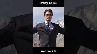 craze of RDJ in marvel #marvel #avengers #avegers #tonystark #rdj #endgame
