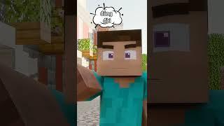 ENGLISH OR SPANISH #trending #shorts #animation #minecraft CRE: KAI Toons.