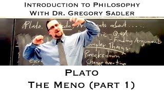 Plato's dialogue, the Meno (part 1) - Introduction to Philosophy