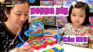 Trò chơi câu cá Heo ️ mummy Peppa Pig ️khám phá đồ chơi mới