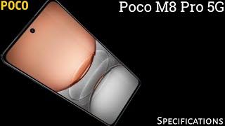 Poco M8 Pro 5g unboxing | camera | battery | review | specifications | look | price in India|