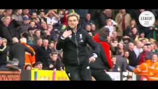 Jurgen Klopp Hilarious Celebrations vs Norwich City feat. Baywatch