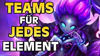 2A HOHE ELEMENTARE | ALLE TEAMS (2A HIGH ELEMENTAL) SUMMONERS WAR DEUTSCH