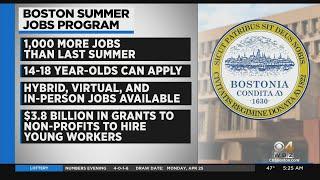 Boston Offering 6,000 Jobs To Teens This Summer