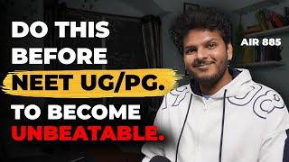 10 Things the TOP 1% Do Before The Exam | NEET UG & PG | Dr Anuj Pachhel